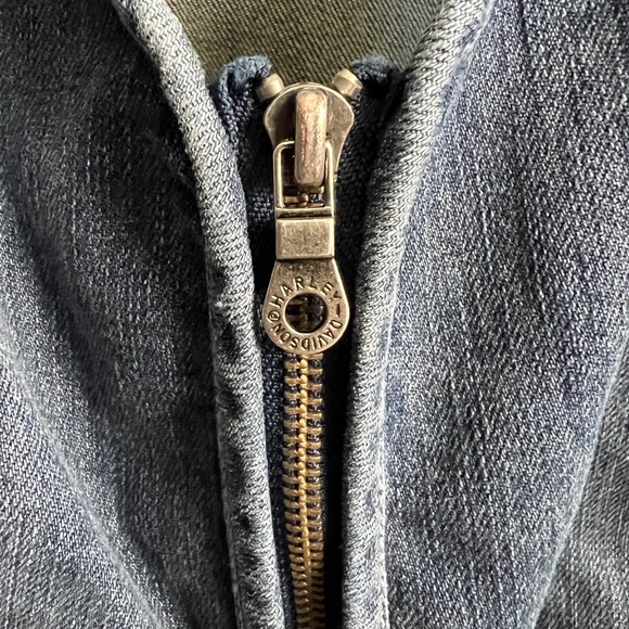 Vintage Harley-Davidson Jeans vest - size 1W - Picture 6 of 8